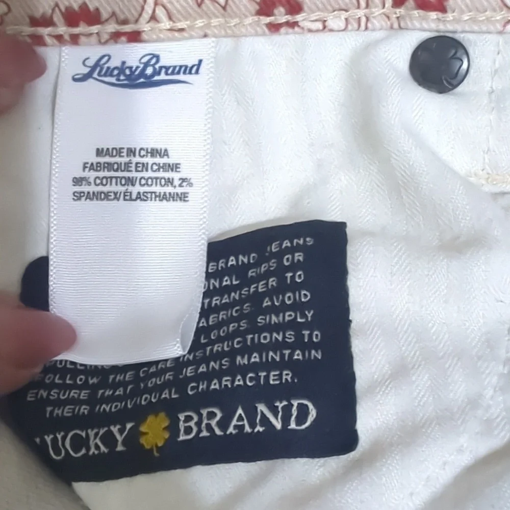 Lucky Brand Boho Patchwork Jeans - Picture 8 of 9